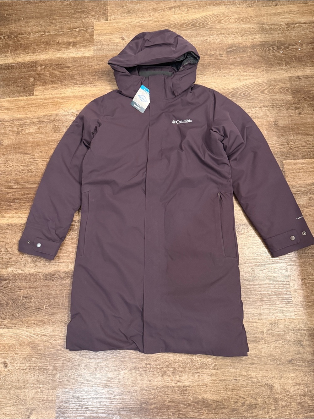 Columbia Women's Hooded Winter Jacket - Plum